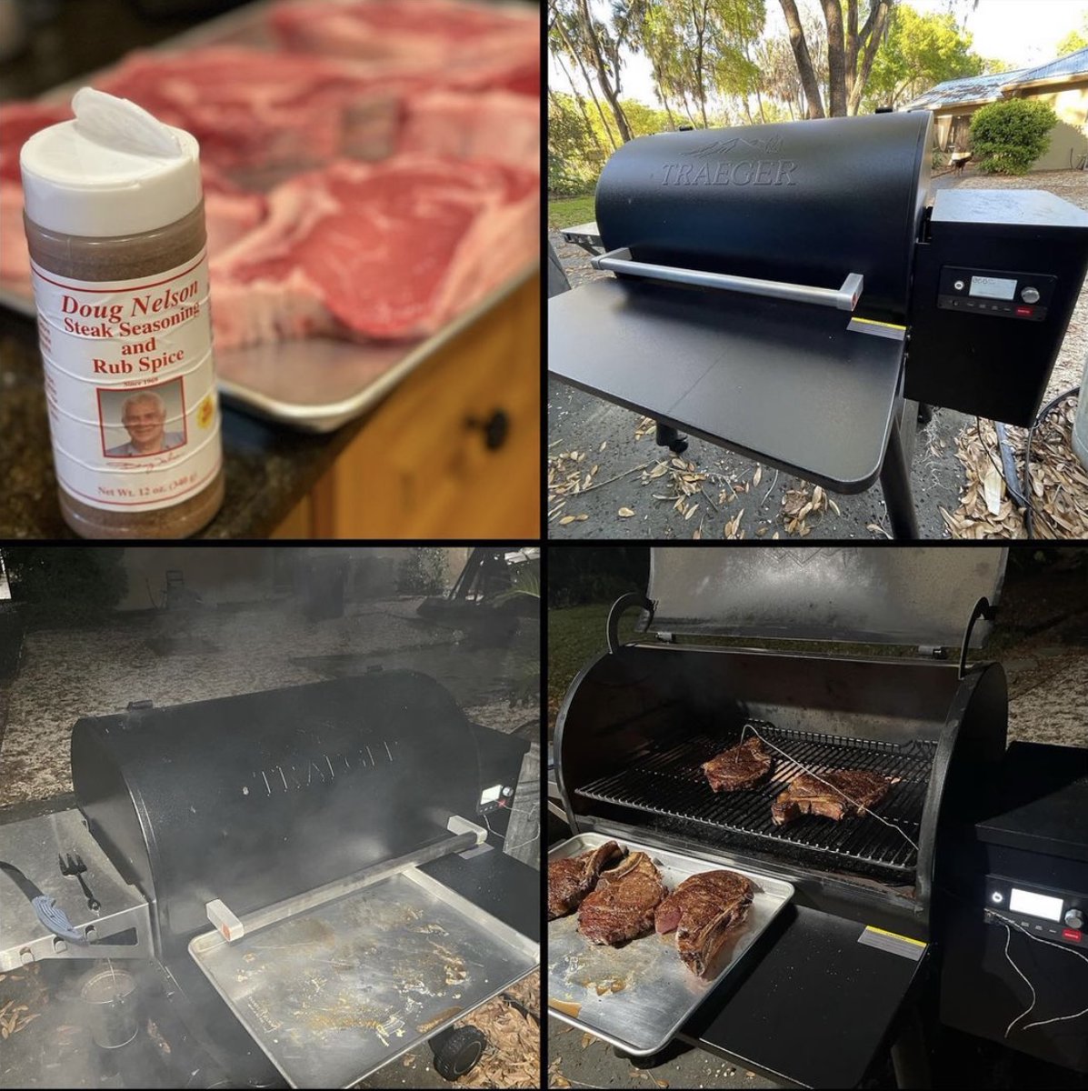 Outdoor_TV's tweet photo. Loving our new Traeger grill, cooked some steaks last night for the family and they turned out delicious. @TraegerGrills
#atto #addicted #addictedtheoutdoors #traeger #grills #meattime #familytime #sundayfunday #outdoors https://t.co/q8VDJkMWU5