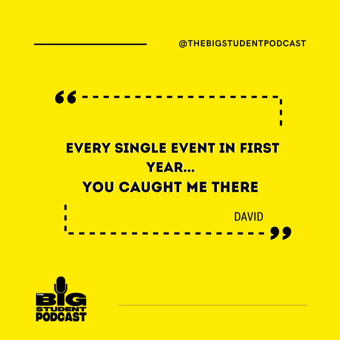 In Episode 3 Taylor, Janelle and David answer your questions about their first year uni experiences🎙

David certainly had a first year to remember 🤭

Got a question or funny story? Send it in for a chance to be featured!

Link in bio for Episode 3! 

#TheBigStudentPodcast