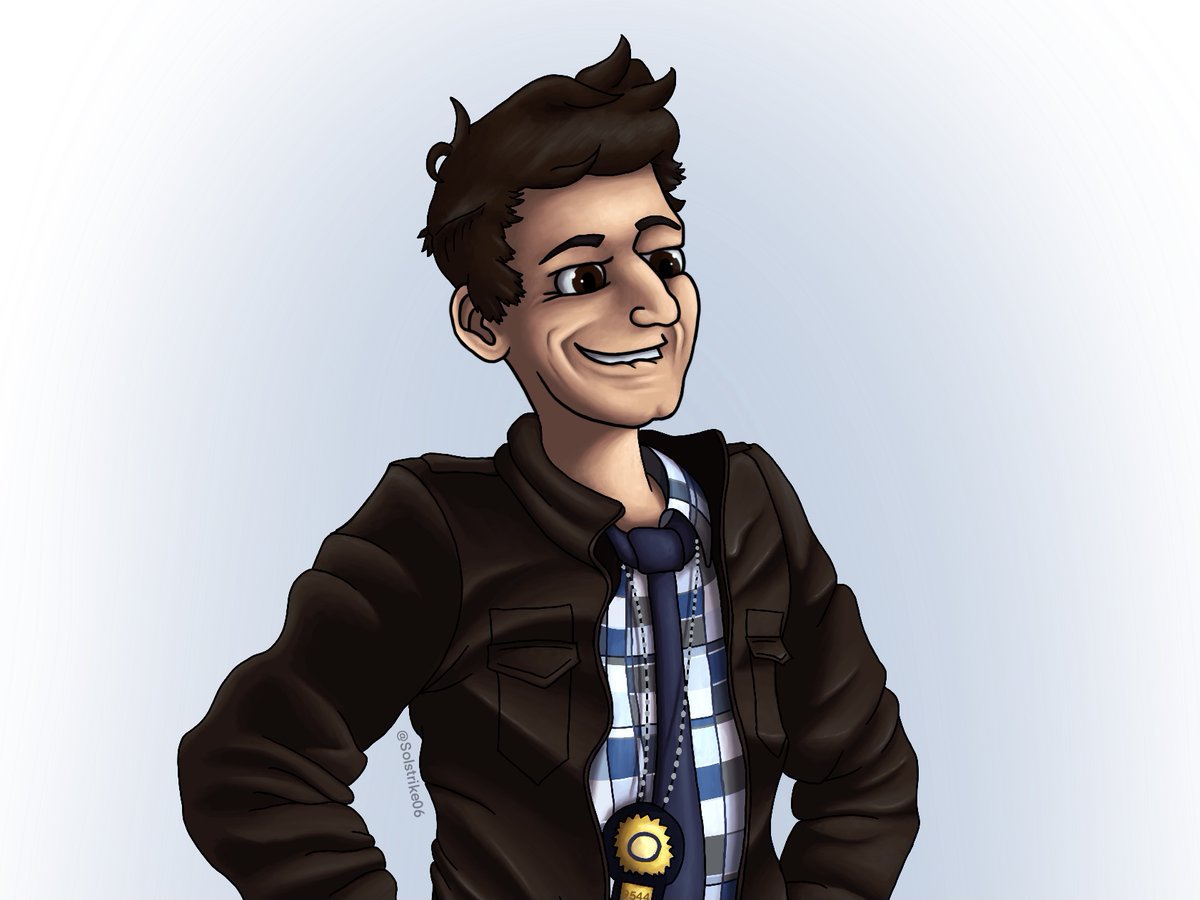 Solstrike06's tweet image. It’s Jake Peralta!
#Brooklyn99