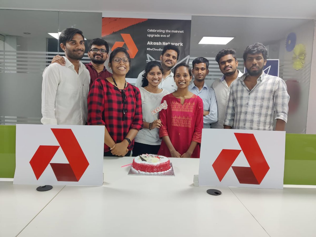 Congratulations <a href="/akashnet_/">Akash Network</a> on successful upgrade..🥳💐 
Celebrations at <a href="/vitwit_/">Vitwit</a> 🤩🎊🥳👏