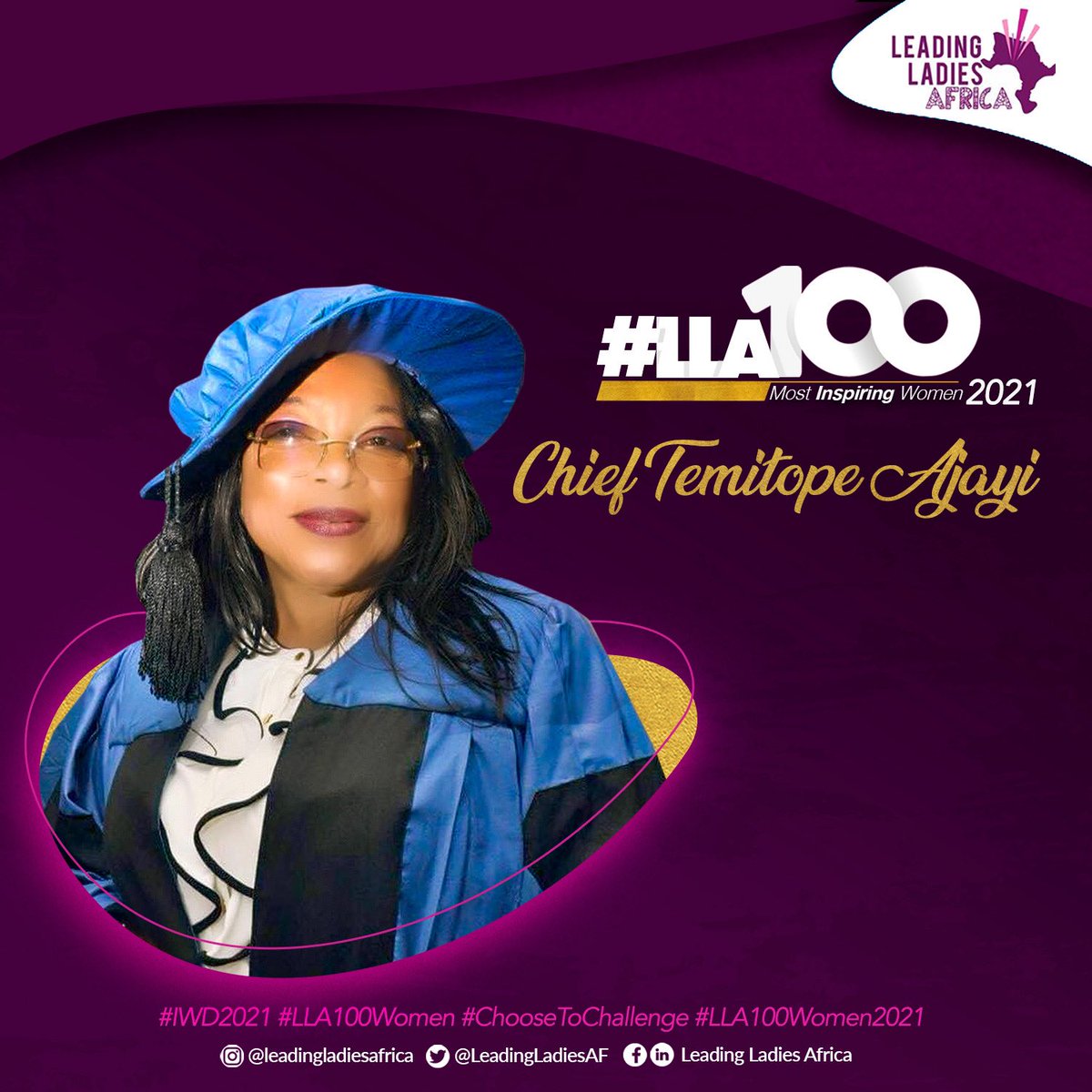 SVNED_Fans's tweet photo. Congratulations my Darling Mom Chief Temitope Ajayi on being top 100 Most Inspiring Women 2021. @NAAEPAGRIC
Proclaimed by Leading Ladies of Africa
cc: SV-NED Inc
#LeadingLadiesAfrica #IWD2021 #LLA100Women #SVNED
Learn more:
https://t.co/zljxzwnmLG https://t.co/1nffzYpZqM