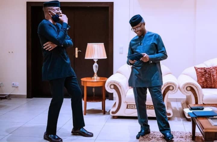 GhesheS's tweet photo. 🗣 #TESTIFIER: 64 GOOD ON OSINBAJO! "The reason many younger people seek after @ProfOsinbajo and their quest to have him attend to issues is cos many see him as someone who's believable and they can relate with," Spokesperson @akandeoj testifies! Happy birthday to #OsinbajoAt64🎈 https://t.co/tPchCj2fOI