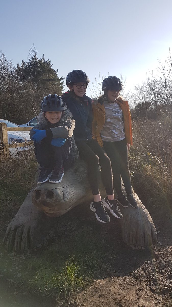 JemmaT15's tweet photo. The Thomas's mile a day challenge @cefncribwrps @cithomas87 🚵‍♀️🚵‍♀️🚵‍♂️ @bridgendYA #mileadayinmarch #bridgendyoungambassadors https://t.co/x3KJQQ7p6E