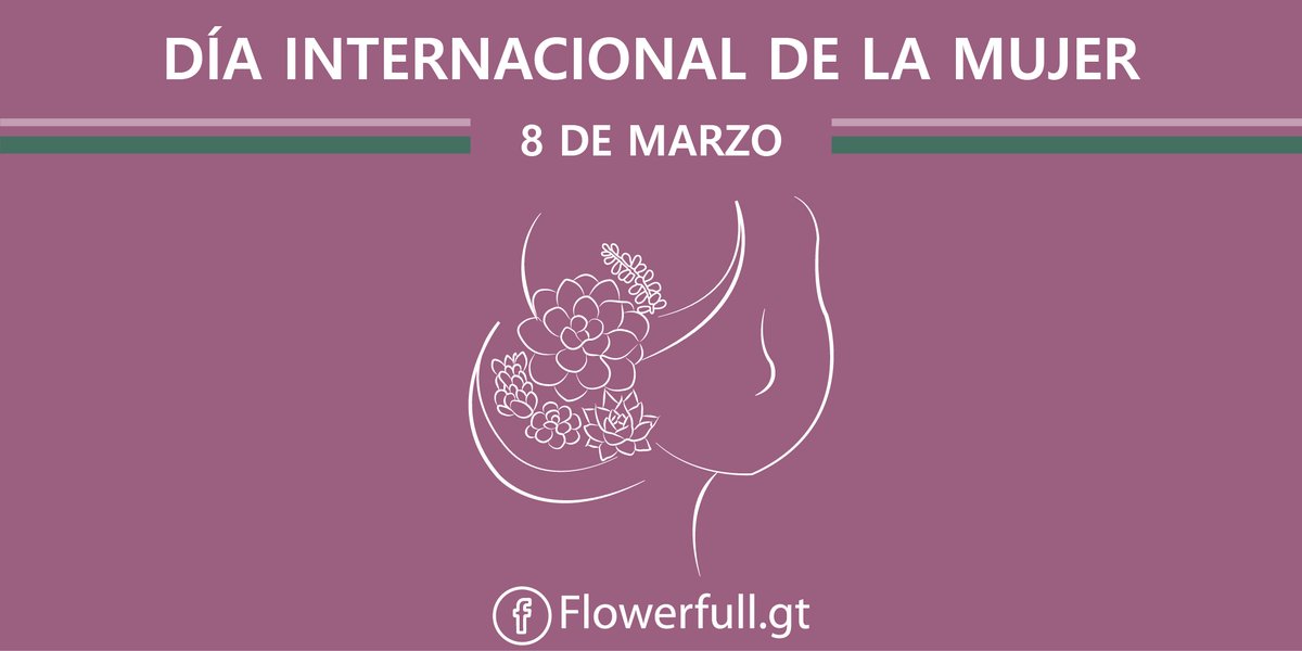 Flowerfull_gt's tweet photo. Por un futuro sostenible, sin violencia y con igualdad de derechos, oportunidades y representación en la toma de decisiones que impactan nuestro entorno y vida.

#8m #DíaDeLaMujer #GeneraciónIgualdad #IWD2021 #Flowerfull #ActuemosPorLaIgualdad #DíaInternacionalDeLaMujer #gt https://t.co/MA75uN0fag