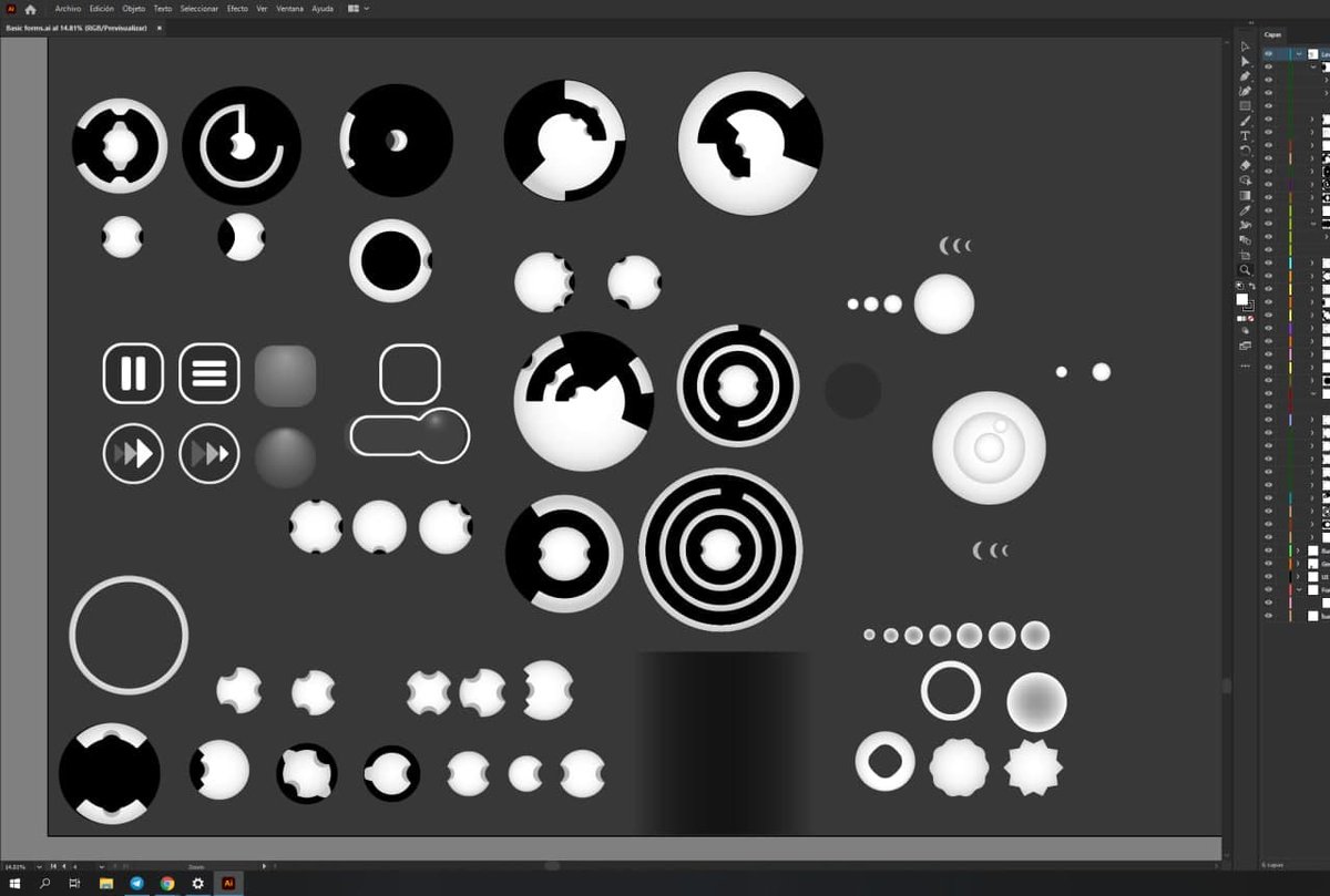 FisiGame's tweet photo. No, it is not a psychological test, they are level designs for #Insphere. #GameDev https://t.co/ewdKQ73LuU