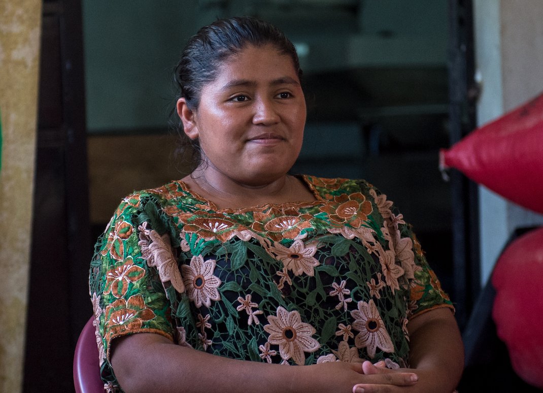 Happy International Women's day! Pictured here is Maria Luisa Thiul. She leads the chocolate making endeavors for ADIOESMAC. She joined us in Paris in 2019 when Cahabon beans were recognized in the top 50 Cocoa's of Excellence in the world.
