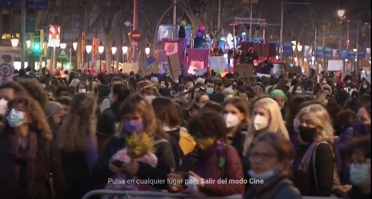 Barcelona 8M del 2021 , una vez más se vuelve a tropezar con la misma piedra. #COVID19 #Barcelona #8M #sevienelacuarta #confinamentcomarcal