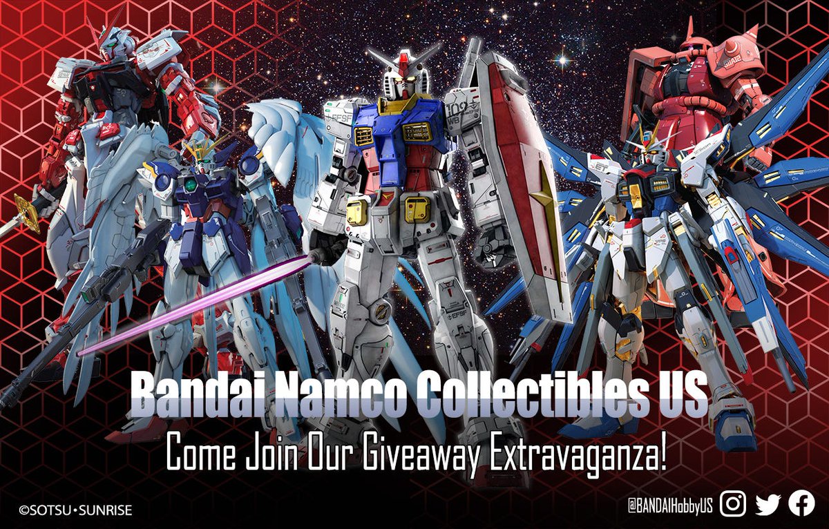BandaiHobbyUS's tweet image. 🚨GIVEAWAY ALERT🚨 We're having a Gundam Giveaway Extravaganza! Enter to Win one of several Gundam prizes. There will be multiple winners this time around &amp;amp; one of you will walk away with the RX-78 Perfect Grade Unleashed!
Enter today bluefinbrands.com/contest

#gunpla #giveaway