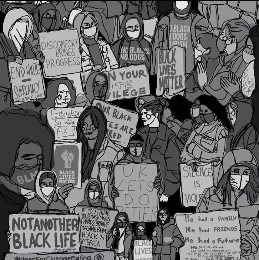 georgiathought's tweet photo. @ikeeyah_ Black owned business creating single line illustrations. Sign up to our newsletter for free shipping in March https://t.co/S90n59Onxu https://t.co/RLptMSkJCf