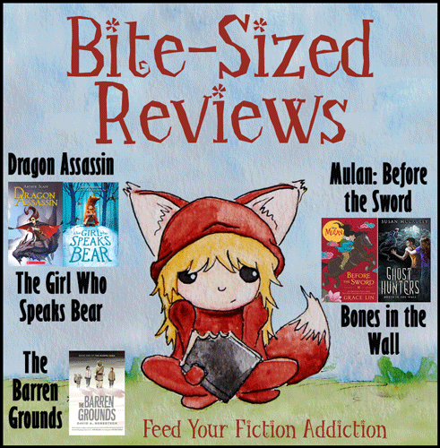 CybilsAwards's tweet photo. YUM! 4 Bite-Sized Reviews @NicoleMHewitt. Dragon Assassin by @ArthurSlade- Devoured It | The Girl Who Speaks Bear @SophieInSpace- Absolutely Addicted | Mulan: Before the Sword by @PacyLin- Absolutely Addicted https://t.co/sWrEeA89ZX #Cybils2020 nominees #MGlit #SpecFix 1/2 https://t.co/epiwu8o91P