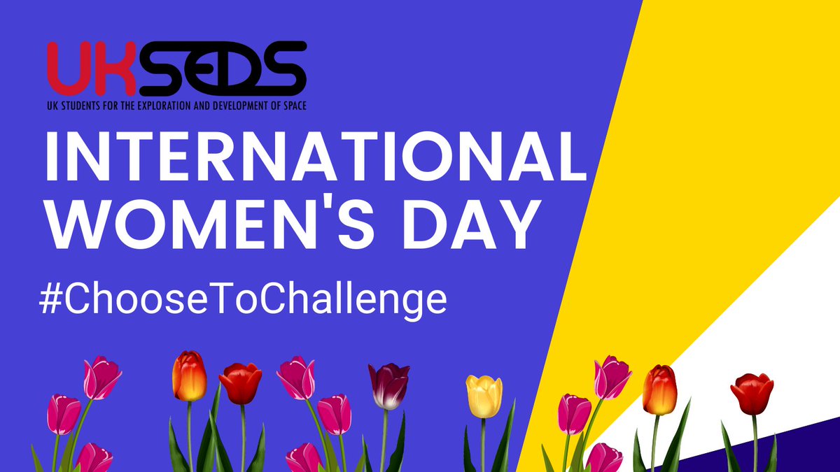 The entire UKSEDS team would like to wish everyone an amazing #InternationalWomensDay 🌟🌍

#ChooseToChallenge 
#IWD2021