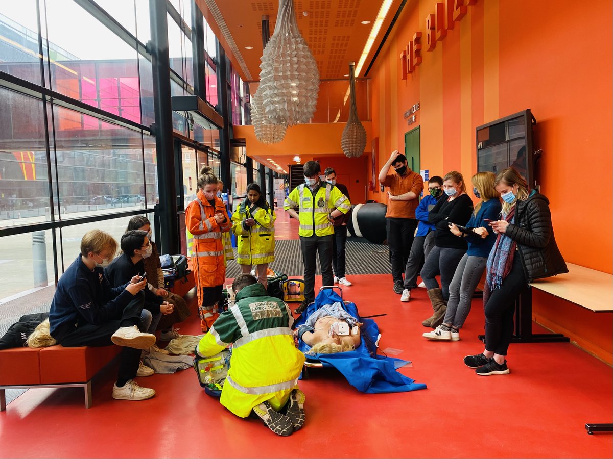 Barts Prehospital Medicine BSc (@phmbsc) on Twitter photo We were then able to create and run simulations for each other using peer-to-peer teaching, facilitated by faculty from the <a href="/IofPHC/">Institute of Pre-Hospital Care</a> and <a href="/LDNairamb/">London's Air Ambulance Charity</a>... We were then able to create and run simulations for each other using peer-to-peer teaching, facilitated by faculty from the <a href="/IofPHC/">Institute of Pre-Hospital Care</a> and <a href="/LDNairamb/">London's Air Ambulance Charity</a>...
