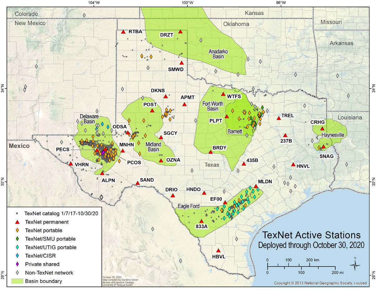 The <a href="/Bureau3E/">Bureau of Economic Geology</a> 's TexNet is now part of the country's national earthquake monitoring system managed by the <a href="/USGS/">USGS</a> ! The addition of TexNet helps fill a major coverage hole in the national system, which had sparse coverage of the state: ow.ly/QCBf50DTkb4