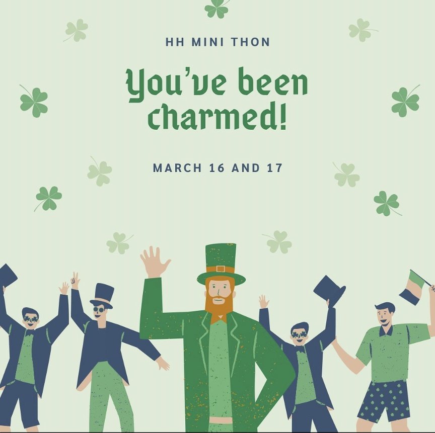 This is our little twist of "you've been booed!" Check your email later today to know more of the specifics!! 🌈💚🍀