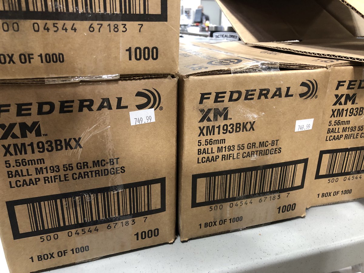 capegunworks's tweet photo. We also have bulk 5.56 in stock, get 1000 rounds!!!!😱🔥🇺🇸
#rememberthosedays

 #capegunworks #gunshop #gunrange #gunsmith #ma #weloveamerica #2ndamendment #pro2a #coolgun #machinegun #ak47 #ar15 #handgun #pistol #rifle #shotgun #antiquearms #firearmstraining #ammo #9mm #bulkammo https://t.co/WJBTVbFoGh