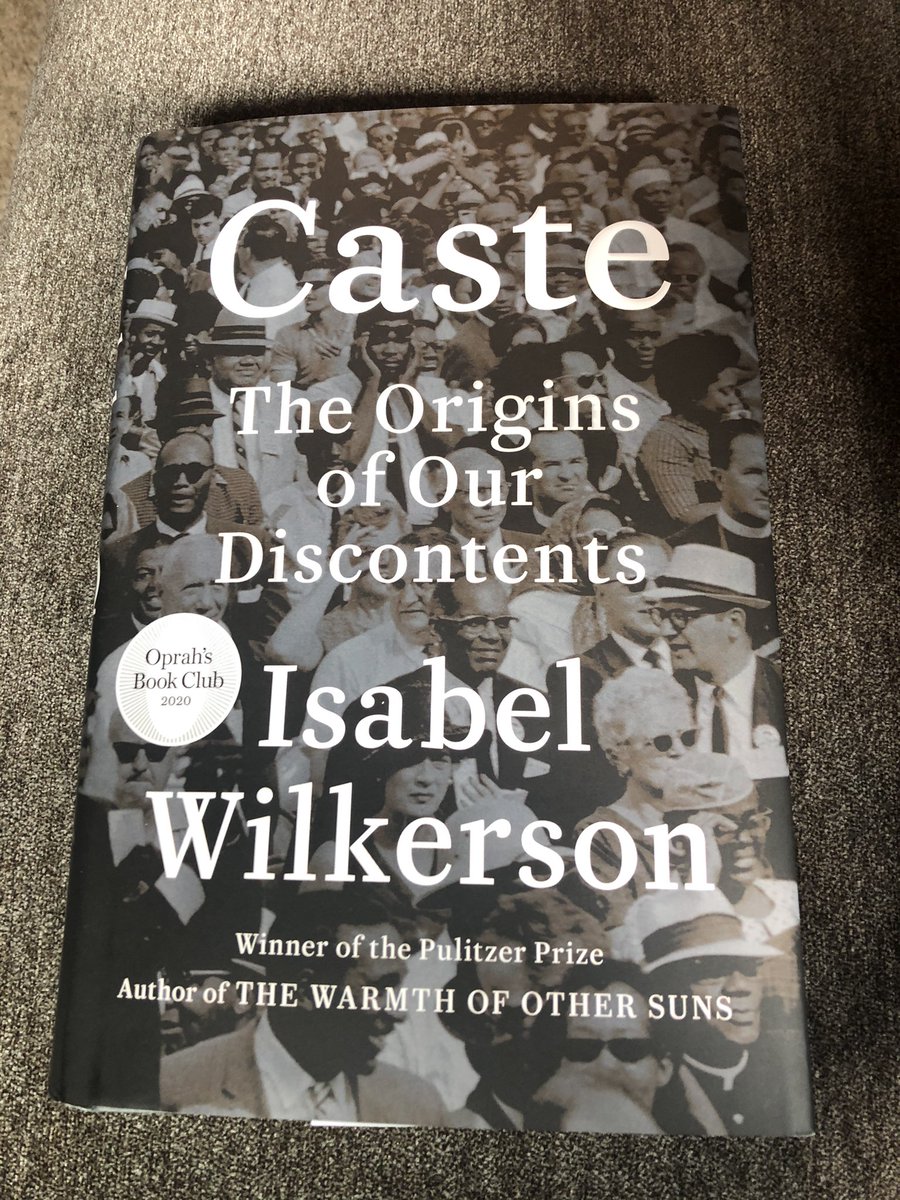 Book 26: Caste by  @Isabelwilkerson A remarkable study of the caste system in India, Nazi Germany and America. My conclusion is that the American caste system is so embedded and silent, many don’t see it. This books brings it to the forefront brilliantly.