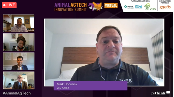 "Without trust and collaboration we have silo platforms that don’t come together in one place. We need trust in the industry to come together and do this." - Mark Doornink <a href="/VES_Artex/">VES-Artex</a> shares his perspectives on the panel 'The Next Decade in Digital' at #AnimalAgTech.