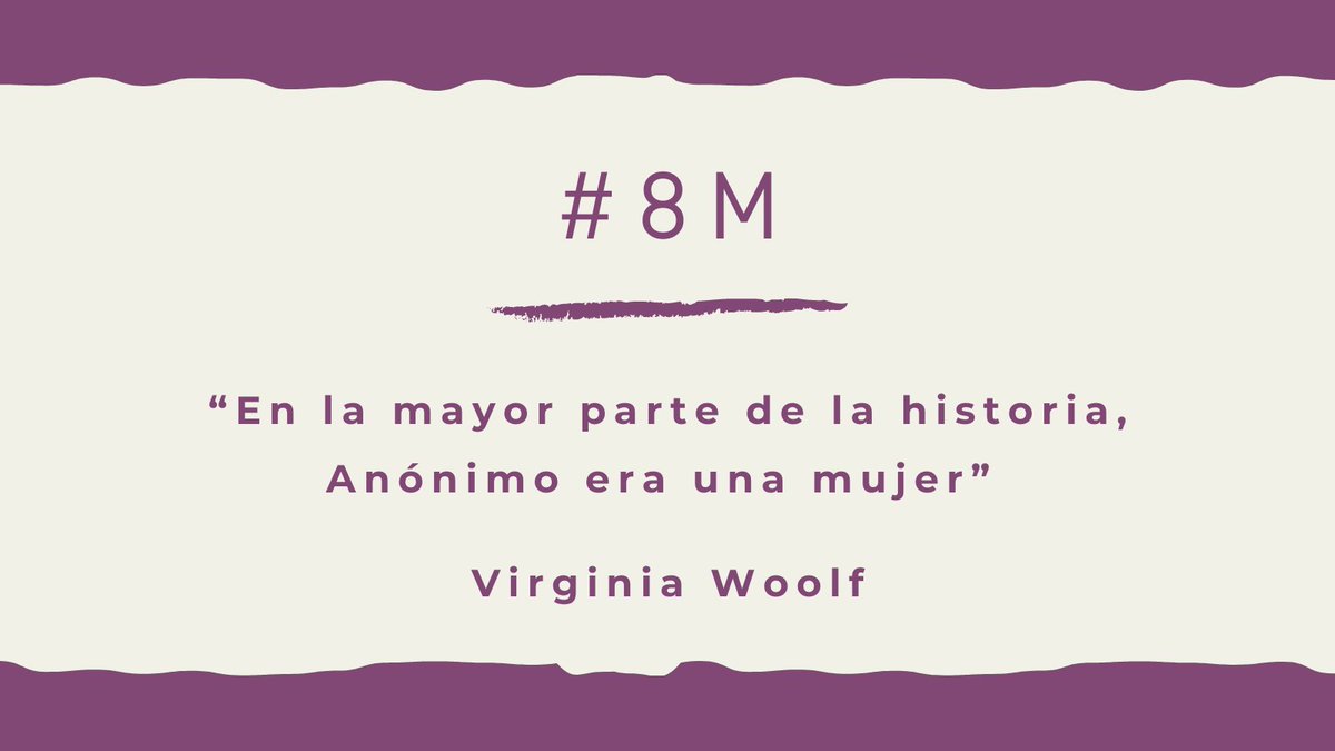 magdabasv's tweet photo. Hoy abrazo especialmente a las mujeres en la academia, compañeras de lucha por la equidad, a quienes quiero y admiro.

Por más mujeres en referencias bibliográficas, en programas de cursos, en invitaciones a eventos académicos y contribuciones a revistas. No más anónimas #8M2021 https://t.co/9cURjKKuh9