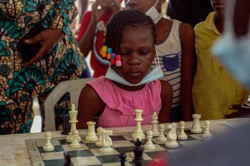 Tunde_OD's tweet photo. One beautiful thing about my job as a chess coach is it affords me the rare opportunity of gaining access to the minds of children whilst in it’s formative years. 

Children are the living messages we’re sending to a time we will not see. https://t.co/iu5GAJJVZp