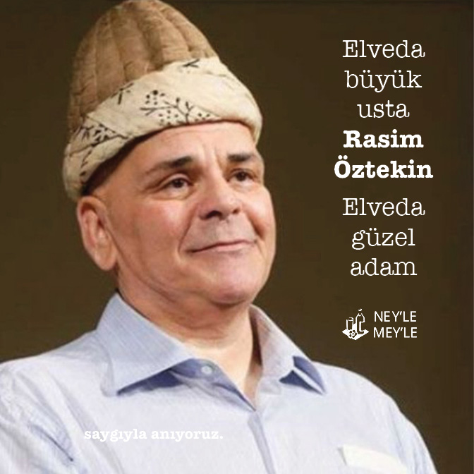 Beyoğlu'nun en güzel abilerinden birini, Türk tiyatrosunun büyük bir oyuncusunu, hayatımızın gizli kahramanlarından Rasim Öztekin'i kaybettik. Ailesine, arkadaşlarına, bilhassa Ferhan Şensoy ustamıza baş sağlığı diliyoruz. Çok üzgünüz.  #NeyleMeyle #RasimÖztekin