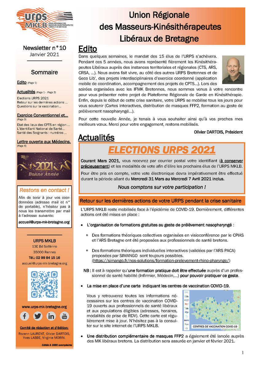 urps_mk_bzh's tweet photo. ACTUALITÉS

Retrouvez la dernière Newsletter de l'URPS MKLB :
https://t.co/Ouv2wMZLfP

#Kinésithérapie #URPS #Bretagne https://t.co/4KMaoGooXz