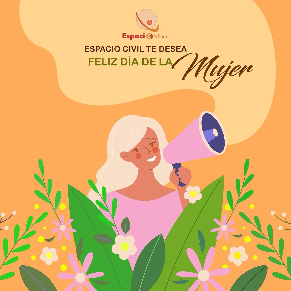 AcEspaciocivil's tweet photo. En espacio civil reconoce el trabajo de todas las mujeres en hacer de este mundo un lugar mejor.

Por eso a ti que sueñas, luchas y trabajas día a día por construir un mundo mejor... FELIZ DIA DE LA MUJER.

#woman #women #mujer #mujertrabajadora #felizdiadelamujer https://t.co/jaL9nsNBZU