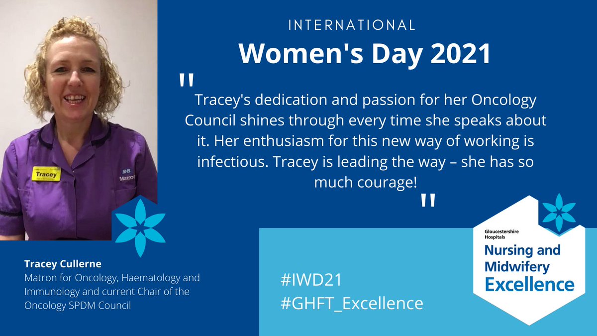Full of courage and dedication 💙
Thank you @cullerne873 for making such a difference to our @gloshospitals Trust. We're celebrating you this #IWD21 #GHFT_Excellence #GHFT_InspirationalWomen #EverydayCourage 
@sphams @13cjjw @Deborah62655228
