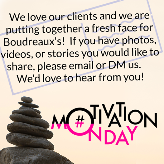 BoudreauxCaters's tweet photo. #motivateus #motivationmonday #freshfaceboudreauxs #timelesselegance https://t.co/Mjh1Hjsqzv