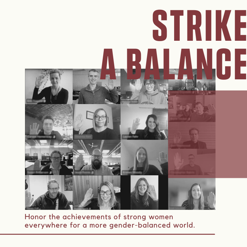 Happy International Women's Day! Today we'd like to toast all the talented women in our workplace. We are proud to have a 50/50 balance of men and women in our offices, paving the way for gender-equality in architecture. #ChooseToChallenge #IWD2021 #fwbarch