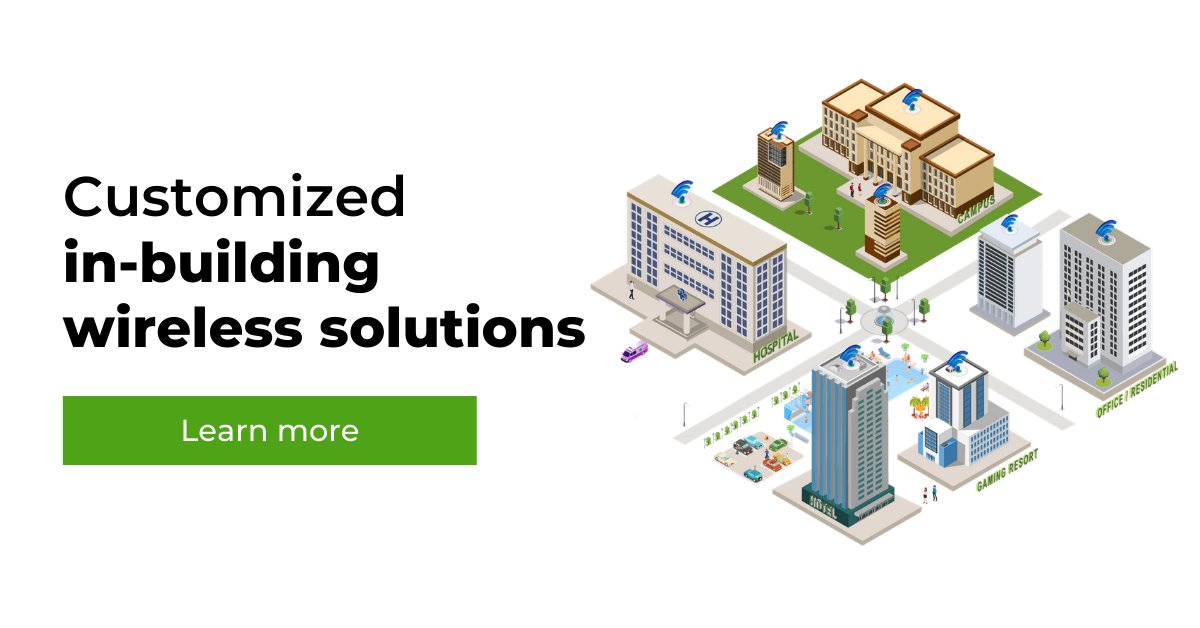 SVP is the leading provider of in-building #wireless connectivity-as-a-service, specializing in a variety of customizable in-building #WirelessSolutions. hubs.la/H0HQ2Lx0