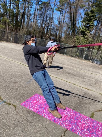 CLC_Pinckney's tweet photo. Our scholars enjoyed suspension training during enrichment today. Even our teachers and social worker got into the activity! #PinckneySTRONG #balance #brainbreak 💪🏽 https://t.co/DkGskzRxBG