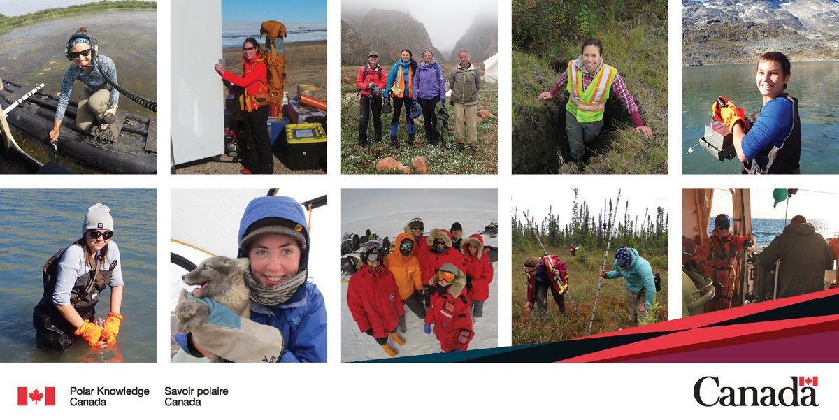 POLARCanada's tweet photo. Happy #InternationalWomensDay! #POLAR celebrates women in #STEM, women in the North and beyond, who are shaping the future through their leadership and by sharing their invaluable knowledge. https://t.co/7TpEOSuYJ4