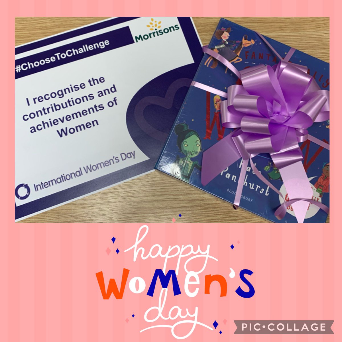 To celebrate International Women’s day I am please to announce Bridport Primary school the winners. They will receive this box set of books-Fantastically Great Women by Kate Pankhurst