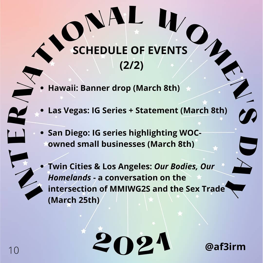 AF3IRM's tweet photo. Following is our list of chapter events for #IWD2021 March 2021. Please refer to our chapter’s social media pages for further details.
#af3irm #IWD #IWWD2021 https://t.co/mLS7DdU0tS