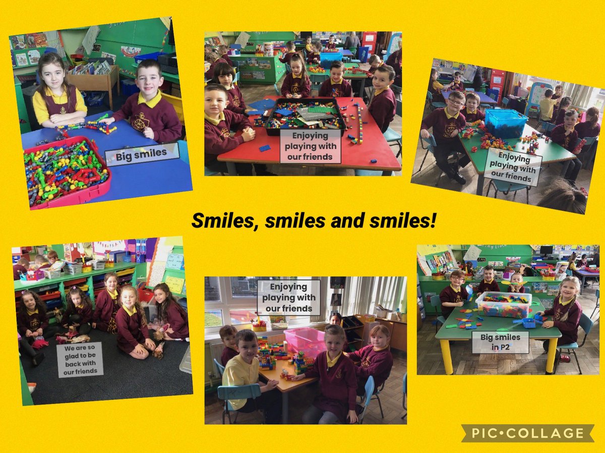 MillburnSchool's tweet photo. Today we couldn’t have been more excited to welcome back our P1, P2 and P3 pupils. Lots of laughter, lots of fun and lots of learning! I think these wee faces tell today’s story brilliantly - it’s great to be back! 😃
#millburnequalssuccess
#TEAMMILLBURN https://t.co/yzSWXtx9jW