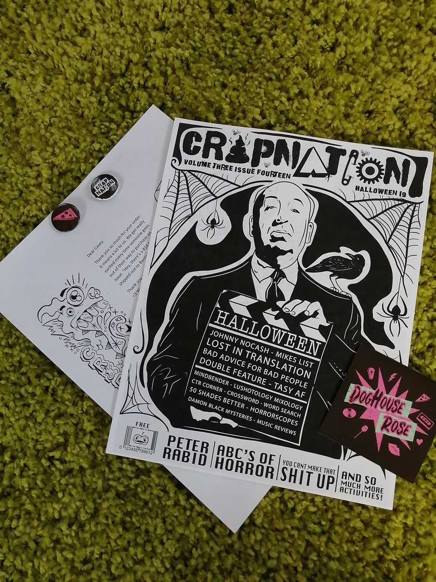 tarantulatapes's tweet photo. Mail day!! Lots of goodies to read this week. How did BRD know it's my birthday week?! 😜
@BrutalrealityRD 
@Crapnation416 https://t.co/mrt5KjL8Wf