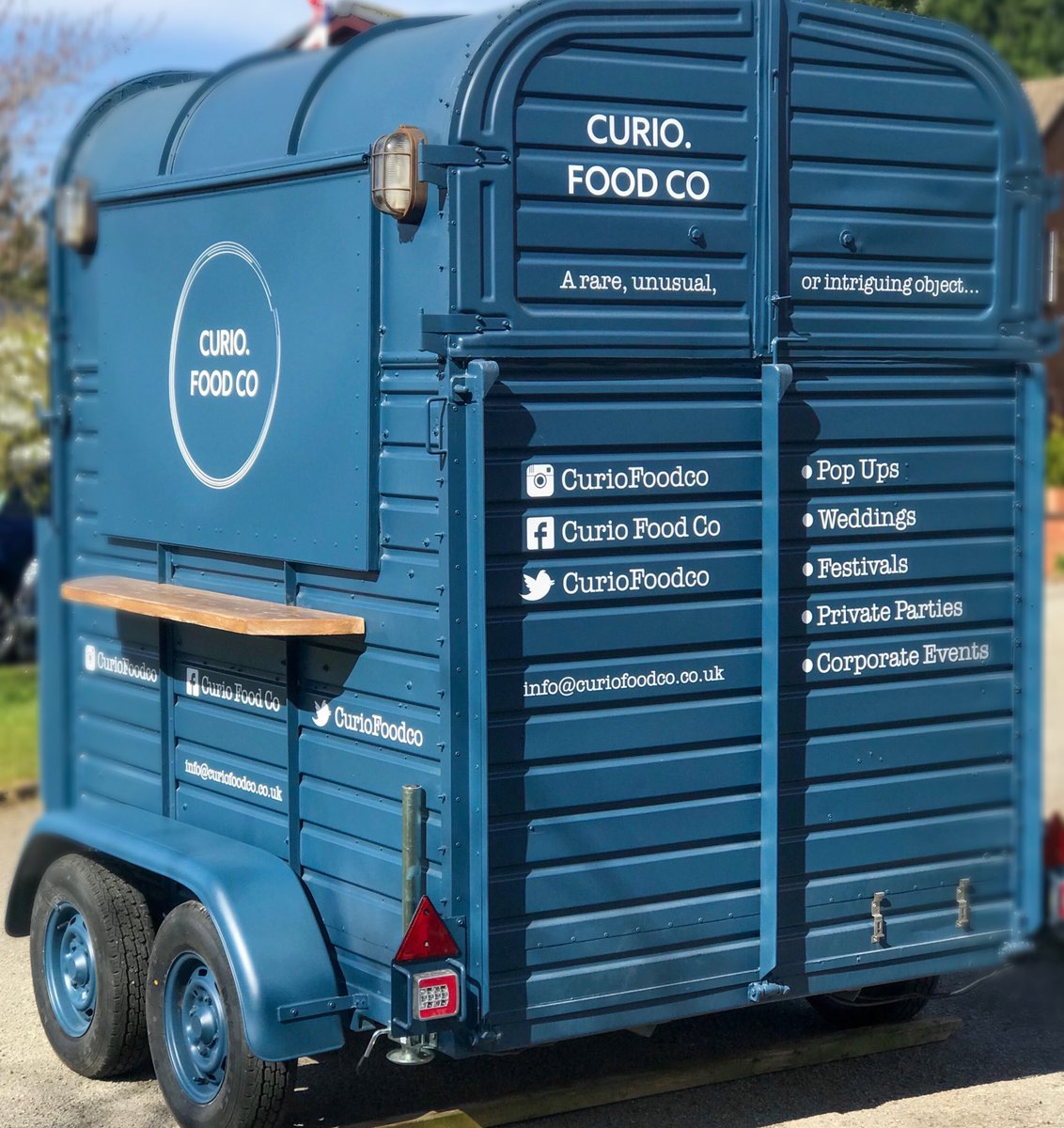 Curio. Food Co (@curiofoodco) on Twitter photo With restrictions (hopefully) being relaxed in the coming weeks/months, we are finally able to take bookings for events.
If you would like anymore information please email info@curiofoodco.co.uk and we will be happy to help 🙂 With restrictions (hopefully) being relaxed in the coming weeks/months, we are finally able to take bookings for events.
If you would like anymore information please email info@curiofoodco.co.uk and we will be happy to help 🙂