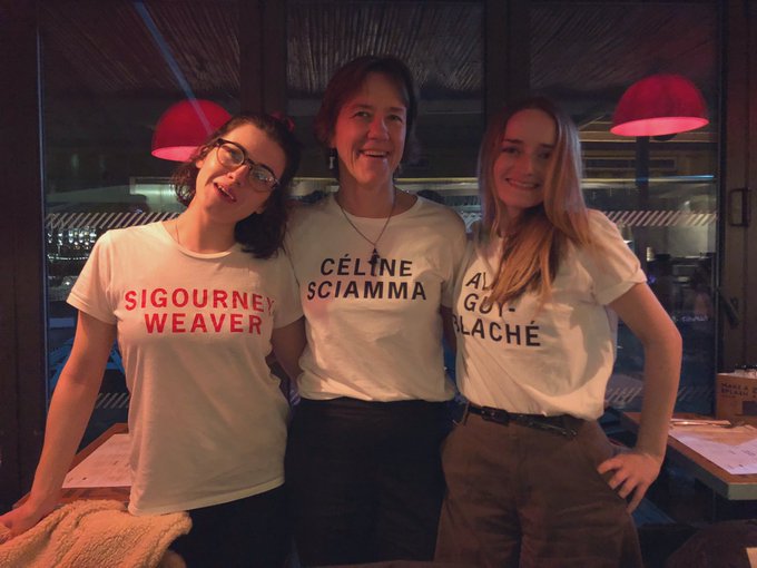 Emotional: a year ago I was with these film babes, sporting our @girlsontopstees for #IWD2020 & @ICOtweets #ScreeningDays @BFI, watching & talking all things film, eating & drinking with great people. The last night out of the before times. Miss you all (thanks @clastee for pic).