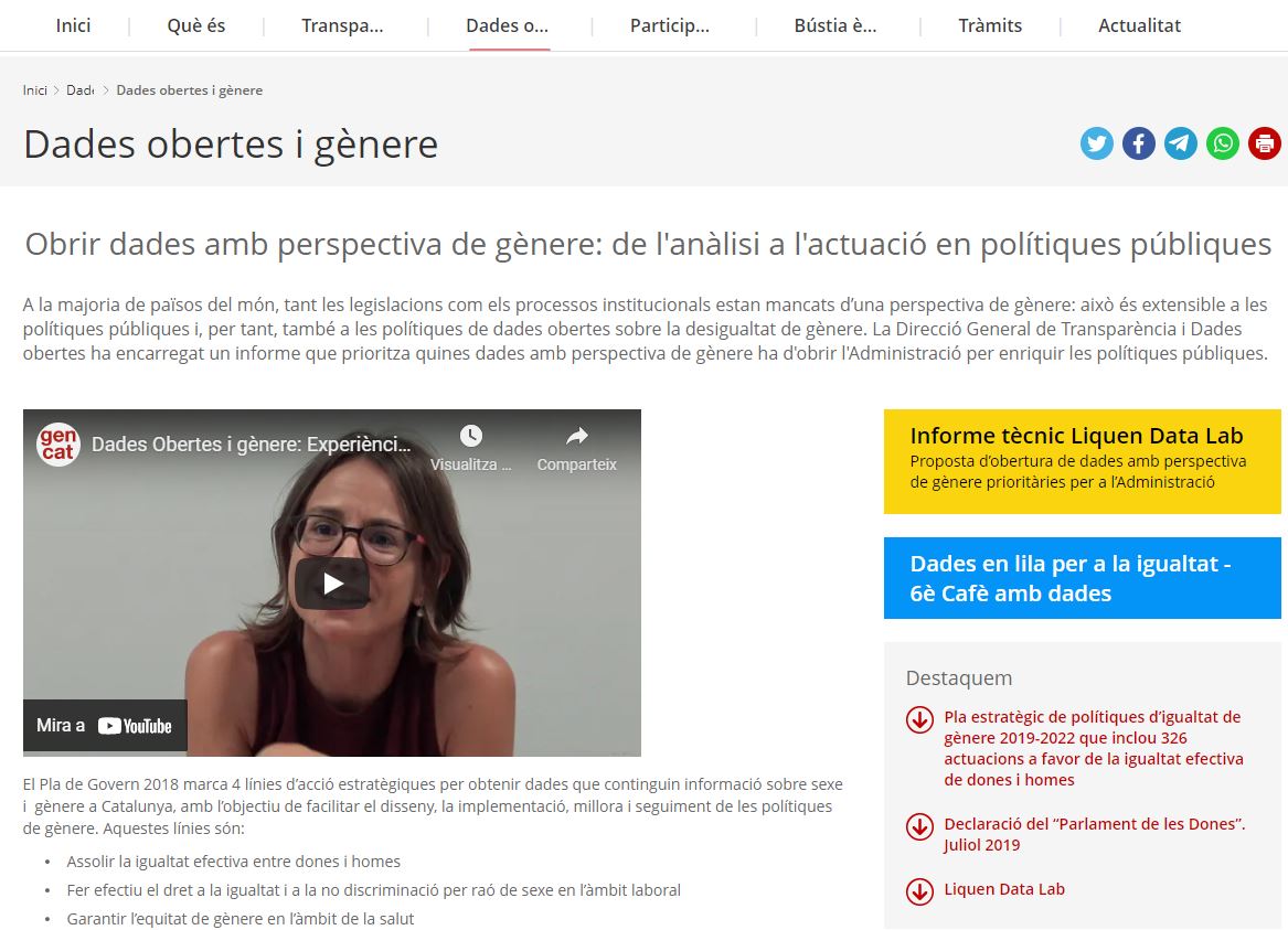 (4/7) 3️⃣ We follow the recommendations of expert teams in the field, such as those in the report commissioned to <a href="/LiquenDataLab/">Liquen Data Lab</a> which prioritizes the opening of data in relation to #genderinequality. 

🔗 English version: bit.ly/3brA5gE 

#IWD2021  #8M2021
