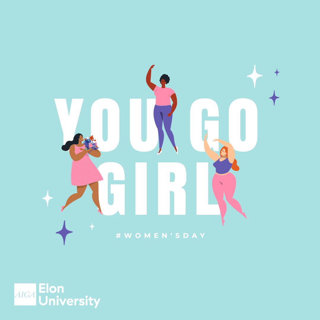 HAPPY #INTERNATIONALWOMENSDAY !!! 
Take time today to appreciate all the women in your life! It is also important to appreciate women that have paved the way for design such as Paula Scher, Susan Kare, April Greiman, and many other strong women who have shaped the creative world.