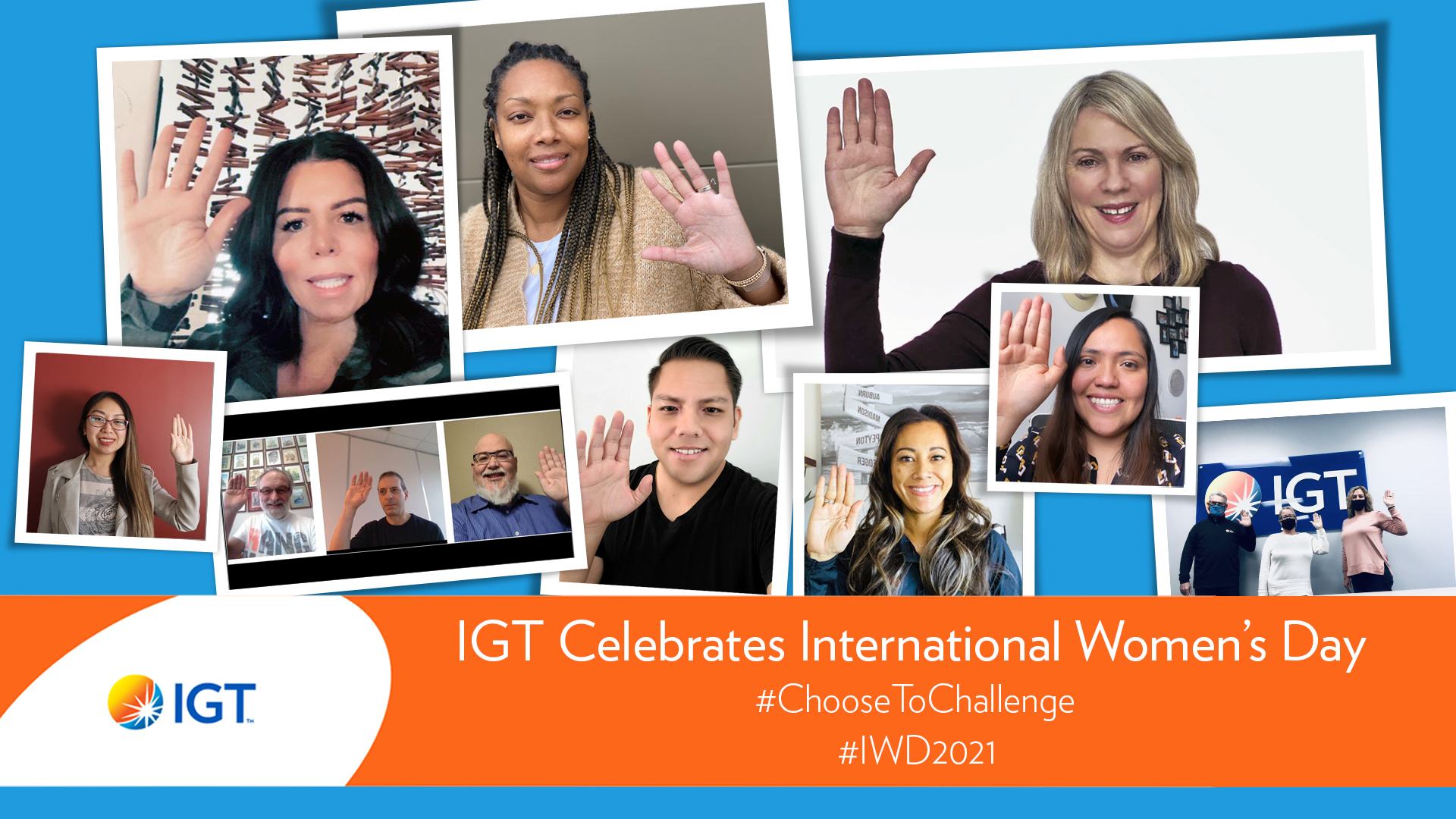 IGT on X: "Happy International Women's Day from IGT! IGT employees from around the world are participating in the #IWD2021 #ChooseToChallenge campaign and pledging their commitment to challenging and calling out gender