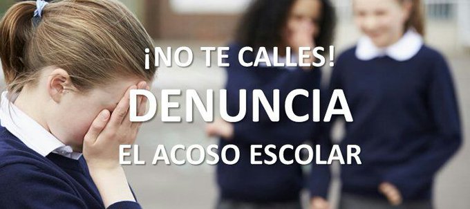 policia's tweet photo. La #prevención es un arma esencial contra el #bullying 

🔵Habla con tus hijos del #acosoescolar, que no sea autor o cómplice 
🔵Crea un clima de confianza para  que acuda a ti en caso de ser víctima

#NoAlAcosoEscolar https://t.co/w61YoVvkxY