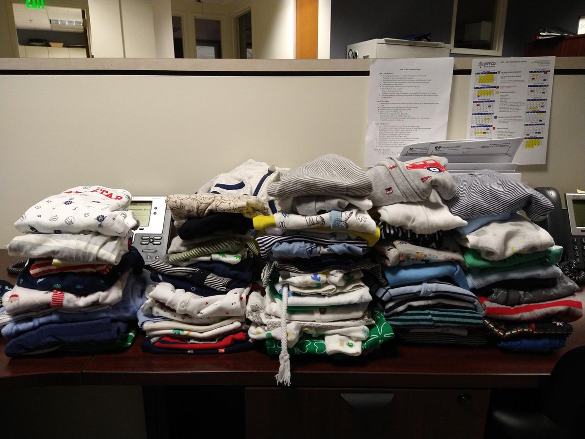 CASAJeffco's tweet image. We have had so many incredible donations come through for our CASA children! Stop by this week (Monday through Thursday 9am to 1pm) to take a look at the school supplies, clothing, hats, and boots we have for the taking #SupportCASA #donations