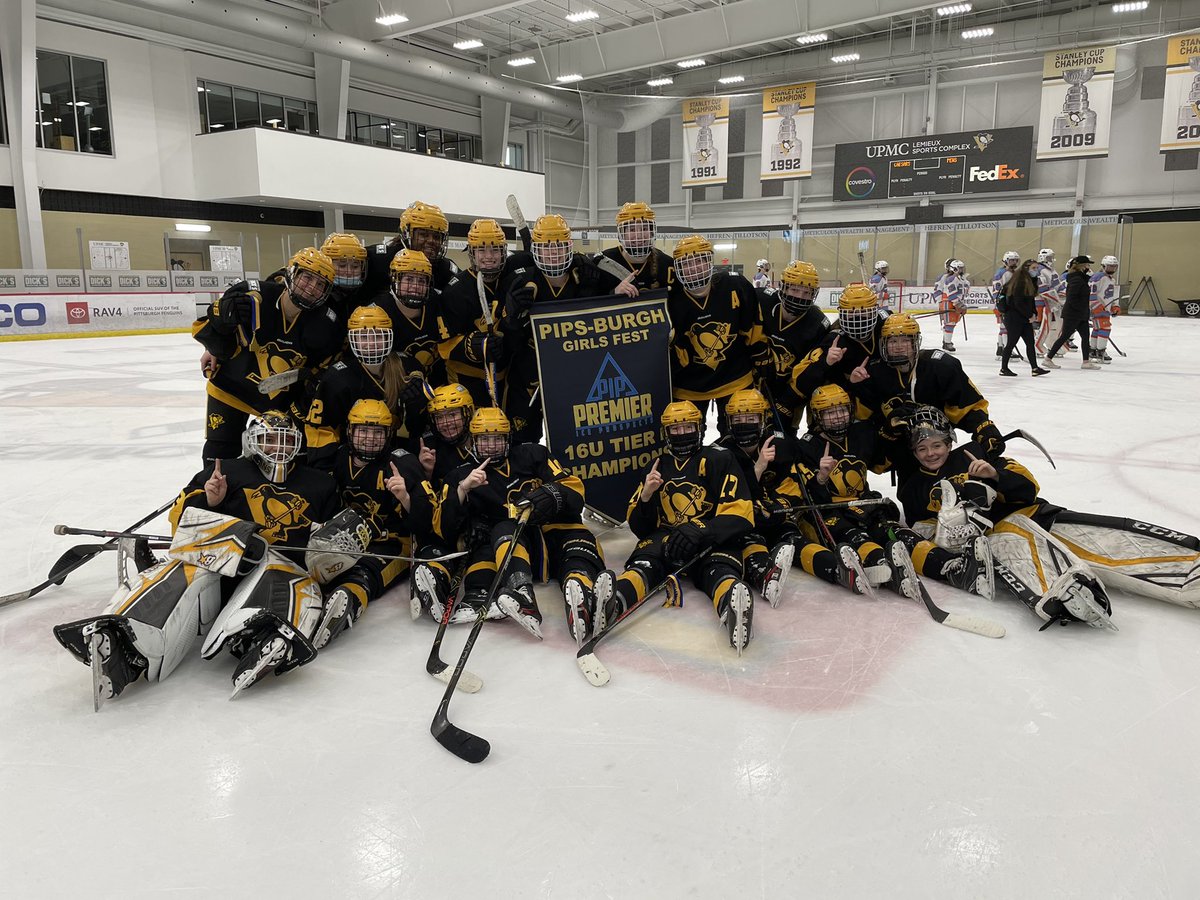 I’m so proud of the <a href="/PghPensElite/">Penguins Elite</a> 16U girls team for winning the PIPS-Burgh Girls Fest this past weekend, and of the 14U girls team for making it to the semi-finals! What a great weekend of hockey! Happy #internationalwomensday2021! #ChooseToChallenge