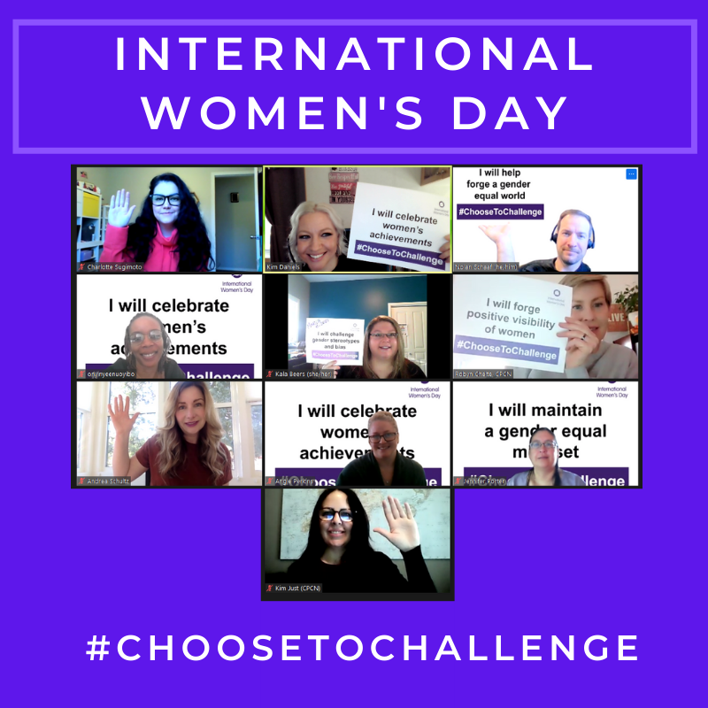 #ChooseToChallenge
Are you in? Will you choose to challenge and call out gender bias, stereotypes and discrimination every time you see it? Raise your hand high to reinforce and show solidarity.
Take a picture.
Publish on social media with #ChooseToChallenge #IWD2021