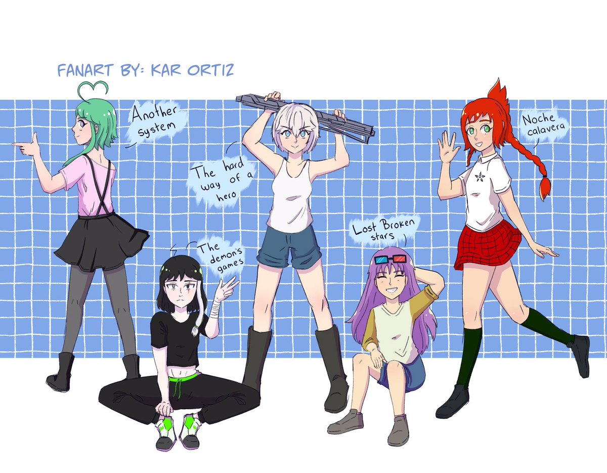 KarOrtiz13's tweet photo. F porque sólo puedo subir 4 fotos a Twitter TwT 
@whysoogurin 
@HEROSENSEI2 
@theroiyu 
@_DiegoStar https://t.co/TFUz0kE4bc