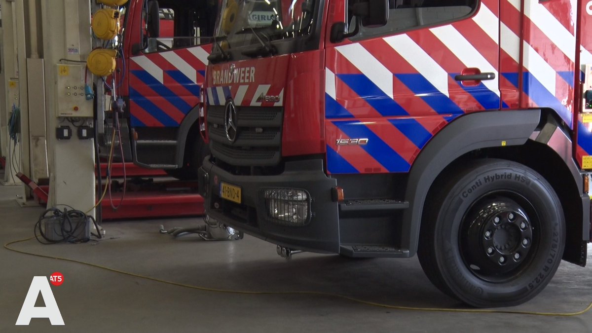 Melding grote brand Havengebied