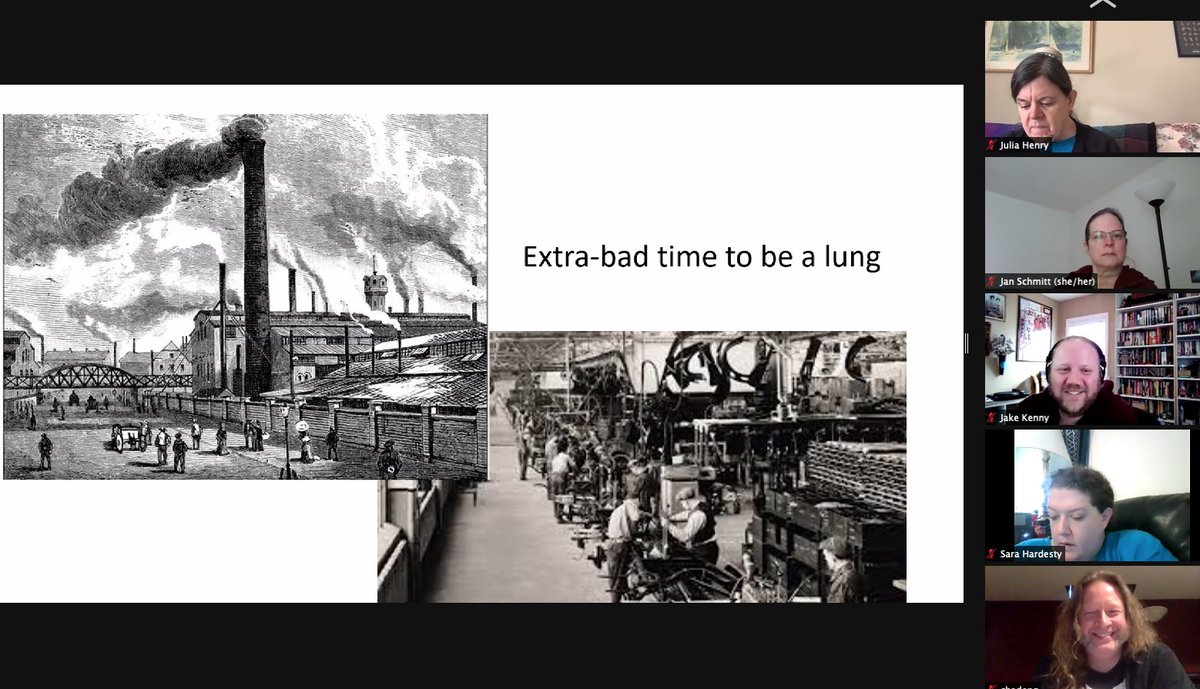 weetacon's tweet photo. Overheard in the Noise Music session: "The 19th century was an extra bad time to be a lung." #weetacon https://t.co/LOyEHhBAA3