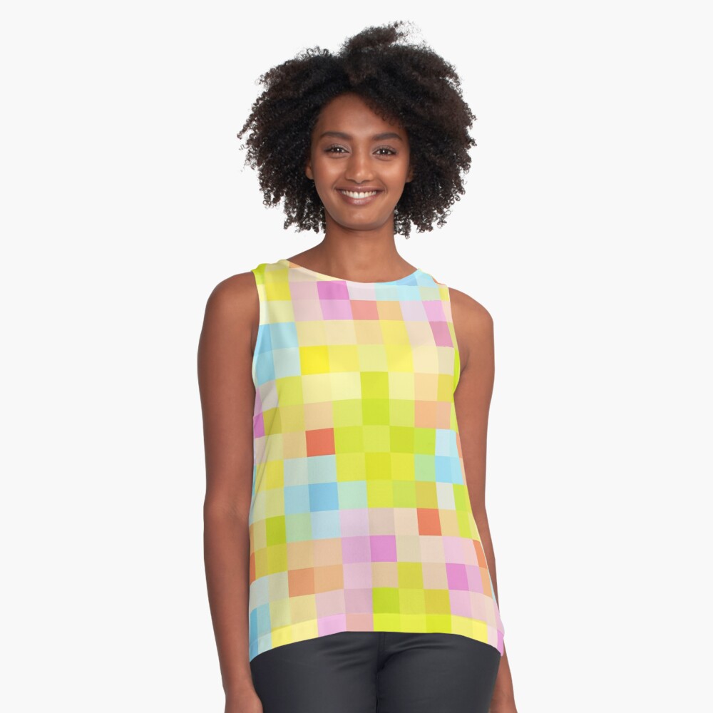 basprokz's tweet image. 'Colorful pixel pattern' Sleeveless Top / T-Shirt by @basprokz  redbubble.com/i/top/Colorful… teepublic.com/t-shirt/199299… #colorfulpattern #pixelart #pixelpattern #prettytop #cutepixel #womensclothes #sleevelesstop #tshirt #merch #apparel #onlinestore #onlineshop #tanktop #teepublic