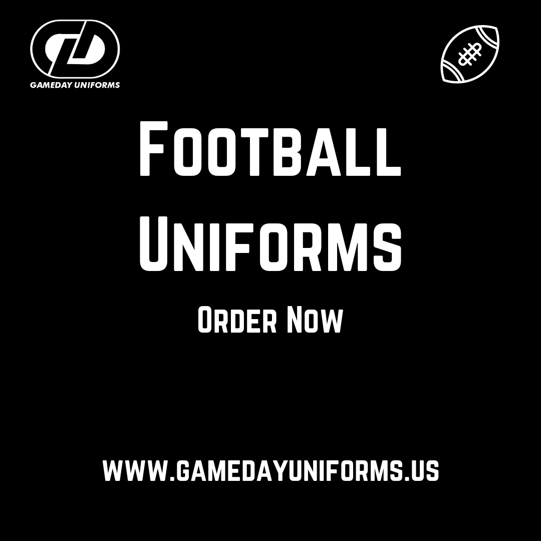 UniformsGameday's tweet photo. Custom Football Uniforms.
For package deals DM us or contact at Sales@gamedayuniforms.us

#americanfootball #football #nfl #sports #collegefootball #schoolfootball #7on7 #flagfootball #sublimationprinting #youthsports #youthfootball #youthfootballnetwork #dopeuniform #sportswear https://t.co/oUS0jEltP1